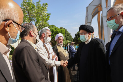 تصاویر/ سفر رئیس جمهور به استان قزوین