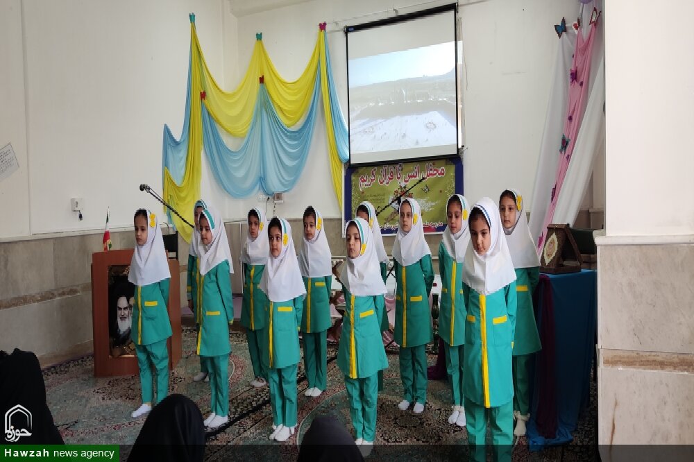 محفل انس با قرآن کریم در مدرسه علمیه الزهرا (س) میاندوآب