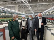 تصاویر/ بازدید امام جمعه خوی از کارخانجات صنعتی