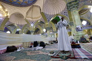 تصاویر/ اعتکاف رمضانیه در مسجد امام حسن عسکری(ع) قم