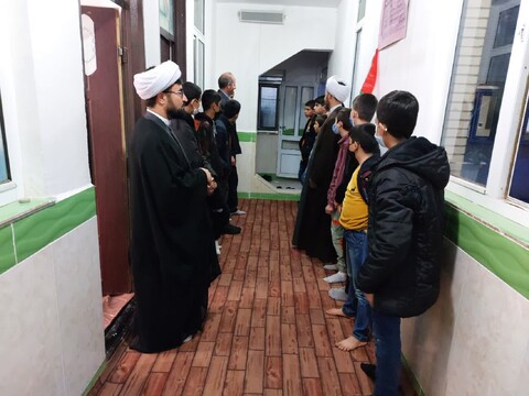 تصاویر/ بازدید دانش آموزان از مدرسه علمیه رسول اکرم(ص) تکاب