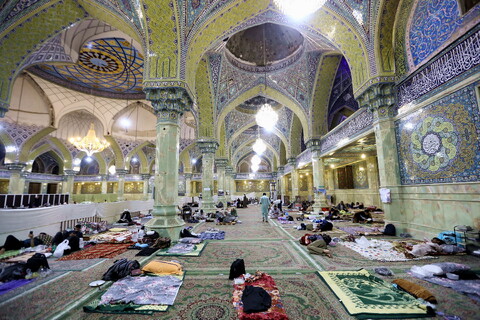 تصاویر/ مراسم اعتکاف رمضانیه در مسجد امام حسن عسکری(ع) قم