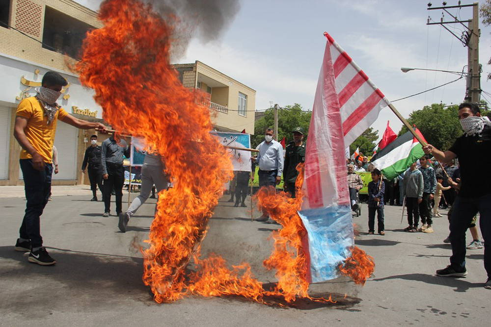 تصاویر/ راهپیمایی روز جهانی قدس در ابرکوه