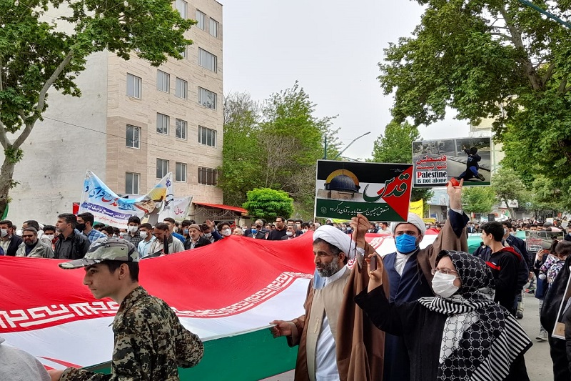 تصاویر/ راهپیمایی روز جهانی قدس در کرمانشاه