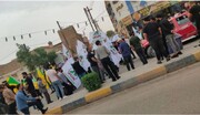 برگزاری راهپیمایی روز جهانی قدس در شهر دیوانیه عراق + تصاویر