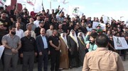 راهپیمایی روز جهانی قدس در شهر موصل عراق برگزار شد + تصاویر