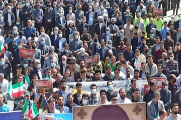 تصاویر/ راهپیمایی روز جهانی قدس در نقده