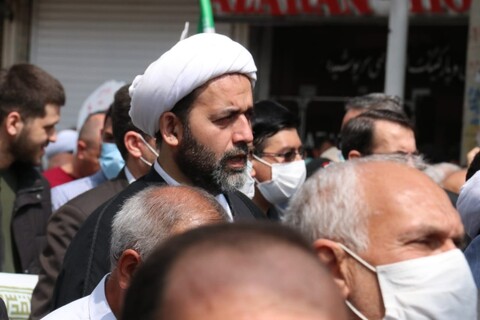 تصاویر/ حضور علما و روحانیون ارومیه در راهپیمایی روز قدس
