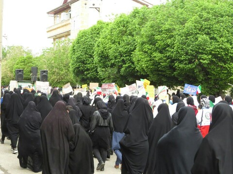 تصاویر/ حضور پرشور مردم شهرستان شوط در راهپیمایی روز جهانی قدس