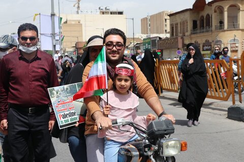 تصاوی|راهپیمایی با شکوه روز  قدس در شیراز