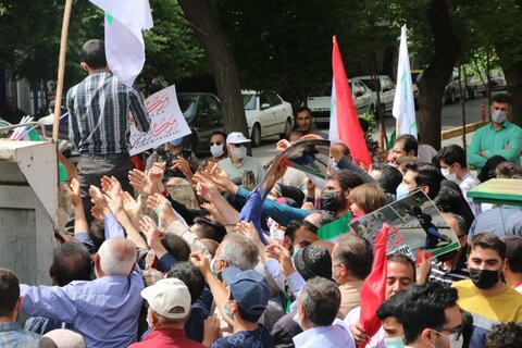 تصاوی|راهپیمایی با شکوه روز  قدس در شیراز