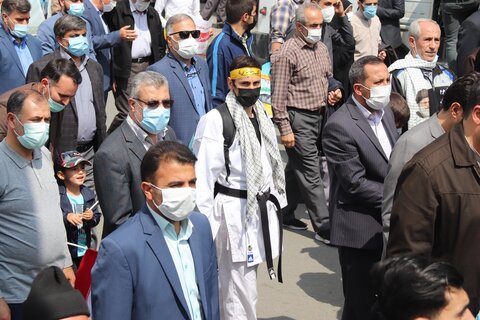 تصاویر/ حضور پرشور مردم ارومیه در راهپیمایی روز جهانی قدس