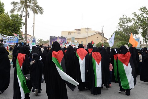 تصاویر راهپیمایی روز جهانی قدس در بوشهر