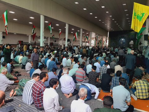 تصاویر/ راهپیمایی روز جهانی قدس در آران وبیدگل