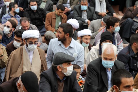 تصاویر | حضور پر شور روحانیت در آخرین نماز جمعه ماه مبارک رمضان همدان