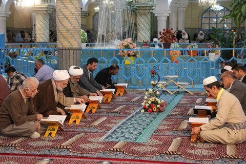 تصاویر/محفل انس با قرآن کریم در مسجد جامع سنندج