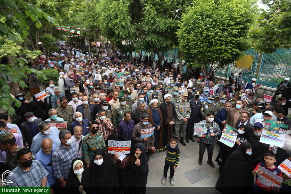 بالصور/ مسيرات يوم القدس العالمي في مختلف مدن إيران (2)