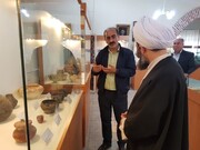 تصاویر/ بازدید امام جمعه شهرستان خوی از موزه تاریخی این شهرستان