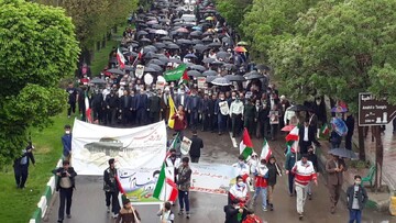 فیلم | راهپیمایی روز جهانی قدس در کنگاور