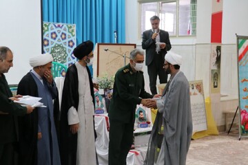 تصاویر/  تجلیل از مربیان عقیدتی سیاسی ناحیه مقاومت بسیج کاشان