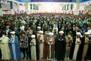 تصاویر/ حرم معصومہ قم (س) میں عید سعید فطر کی نماز