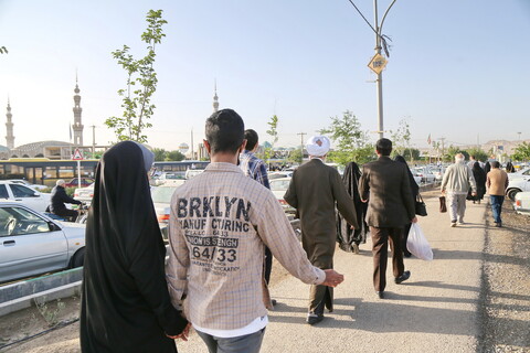 تصاویر / اقامه نماز عیدسعید فطر در مسجد مقدس جمکران