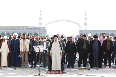 تصاویر / اقامه نماز عیدسعید فطر در مسجد مقدس جمکران