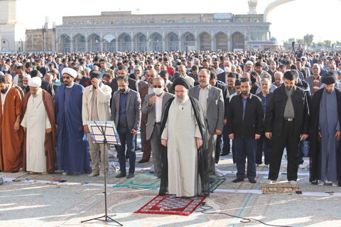 تصاویر / اقامه نماز عیدسعید فطر در مسجد مقدس جمکران