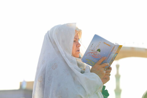 تصاویر / اقامه نماز عیدسعید فطر در مسجد مقدس جمکران