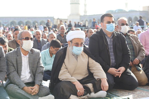 تصاویر / اقامه نماز عیدسعید فطر در مسجد مقدس جمکران