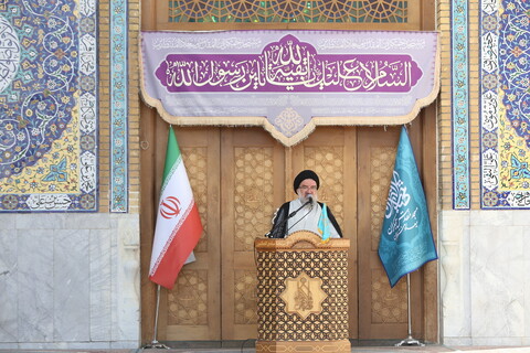 تصاویر / اقامه نماز عیدسعید فطر در مسجد مقدس جمکران