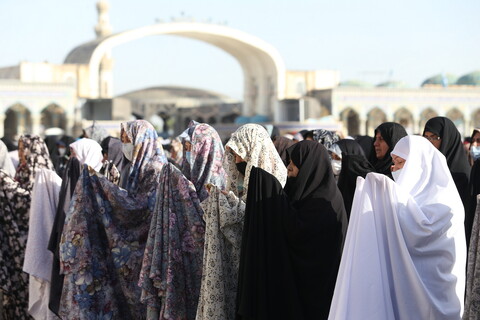 تصاویر / اقامه نماز عیدسعید فطر در مسجد مقدس جمکران