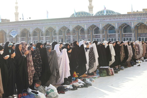 تصاویر / اقامه نماز عیدسعید فطر در مسجد مقدس جمکران