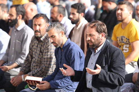 تصاویر / اقامه نماز عیدسعید فطر در مسجد مقدس جمکران