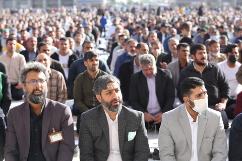 تصاویر / اقامه نماز عیدسعید فطر در مسجد مقدس جمکران