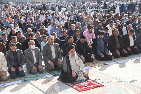 تصاویر / اقامه نماز عیدسعید فطر در مسجد مقدس جمکران