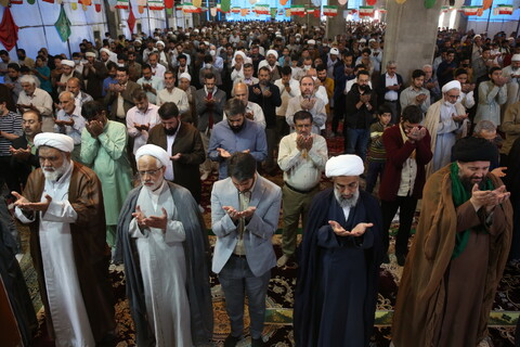 تصاویر/ نماز عید سعید فطر در مصلی پردیسان