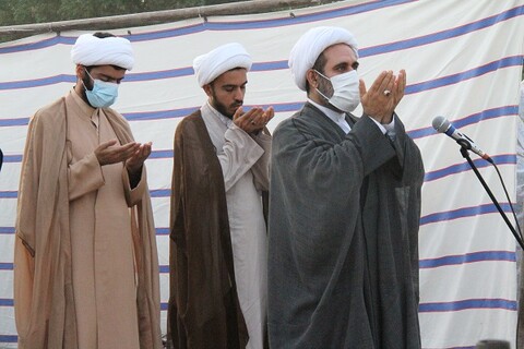 تصاویر نماز عید فطر در چغادک