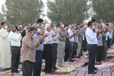 تصاویر نماز عید فطر در چغادک