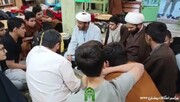 کلیپی از اعتکاف رمضانیه طلاب مدرسه امام محمد باقر(ع)  شهرستان نظرآباد