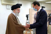 تصاویر/ شام کے صدر بشار اسد کی رہبر انقلاب اسلامی آیت اللہ العظمی خامنہ ای سے ملاقات
