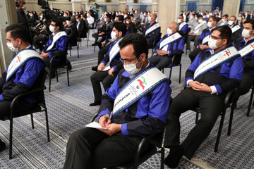 فیلم |  روایتی از دیدار روز گذشته کارگران با رهبر معظم انقلاب