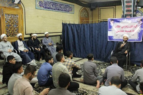 تصاویر/ سفر زیارتی طلاب مدرسه علمیه امام خمینی (ره) گرگان به مشهد مقدس