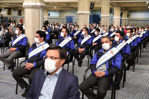 تصاویر/ دیدار جمعی از کارگران با رهبر معظم انقلاب اسلامی