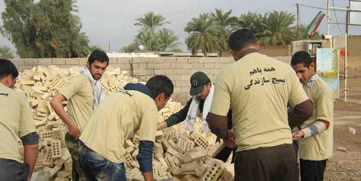 برگزاری چهارمین اردوی جهادی در روستاهای شهرستان لنده