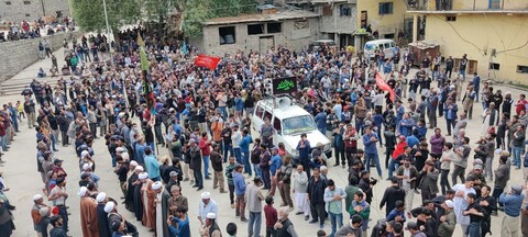 کرگل میں ’عالمی یوم انہدام جنت البقیع ‘ کے موقع پر ماتمی جلوس برآمد 