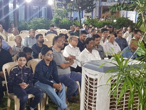ممبئی کے مسجد ايرانيان (مغل مسجد) میں جلسہ احتجاج براى تعمير جنت اليقيع