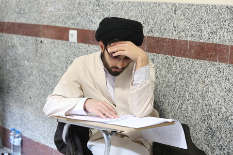 تصاویر/ آزمون ورودی اختصاصی کارشناسی ارشد دانشگاه معارف اسلامی ویژه طلاب