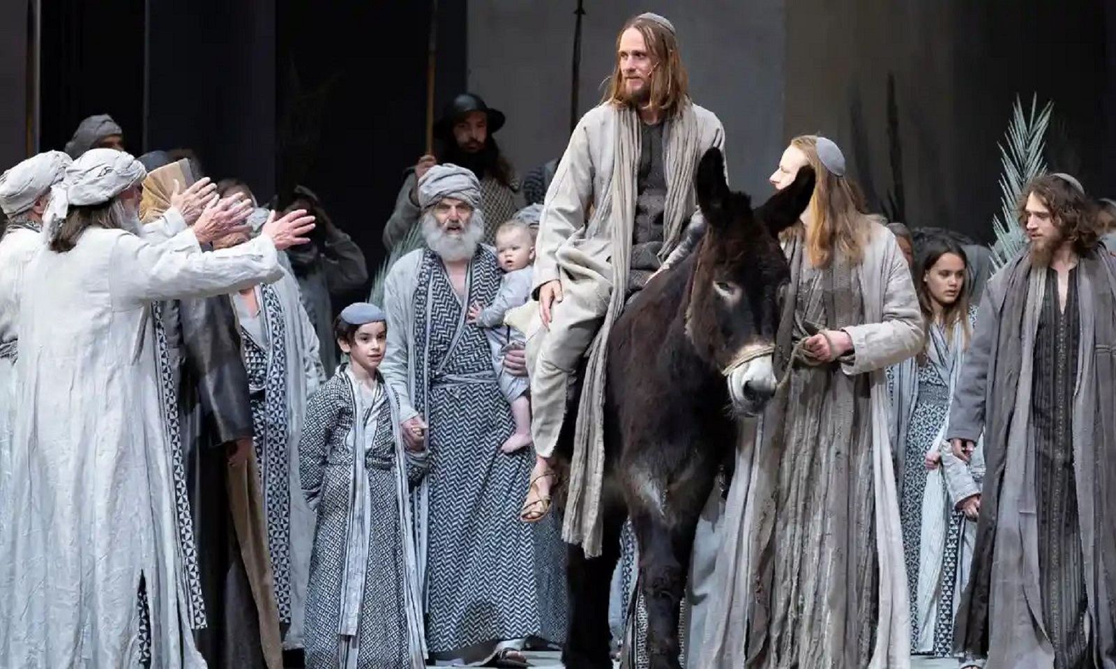 ‘We kept our beards’: Oberammergau’s passion play emerges from pandemic