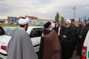 تصاویر/ سفر نماینده ولی فقیه در آذربایجان غربی به شاهین دژ
